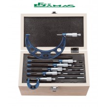 ASSORTIMENTO MICROMETRI CENTESIMALI PER ESTERNI FERVI ART. M033
